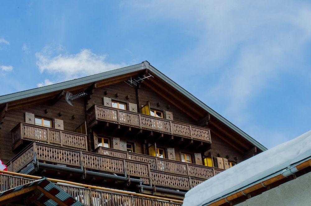 Hotel Le Grand Chalet Favre Saint-Luc Exterior foto